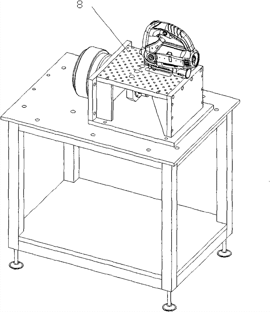 Coping saw load testing device