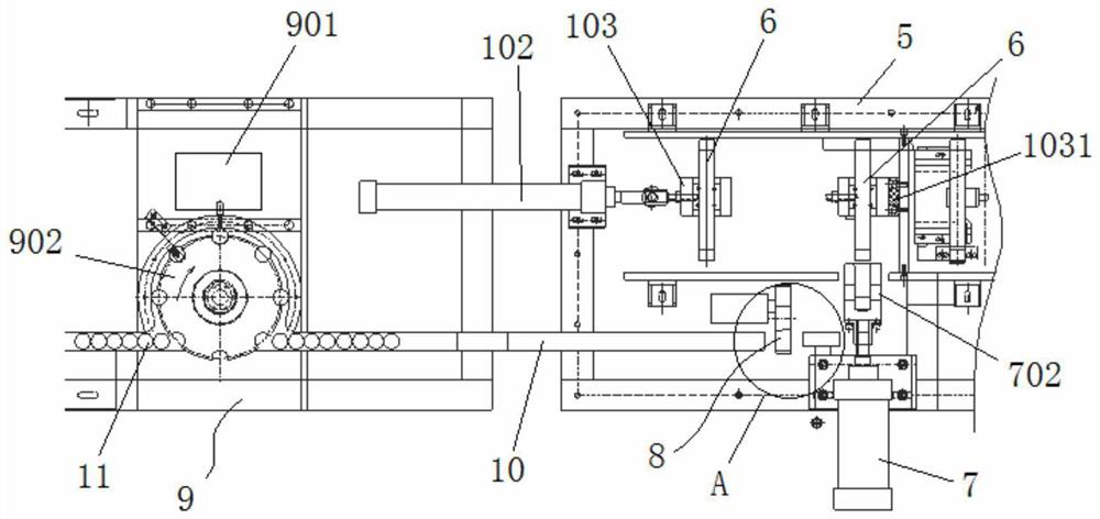 Fuse protector automatic cap pressing and discharging system