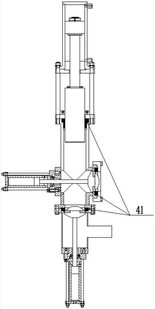 A high-pressure remote conveying device for magnetic material slurry and its application method