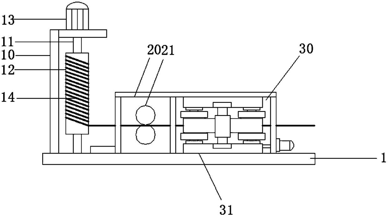 Automatic conveying device for metal wires