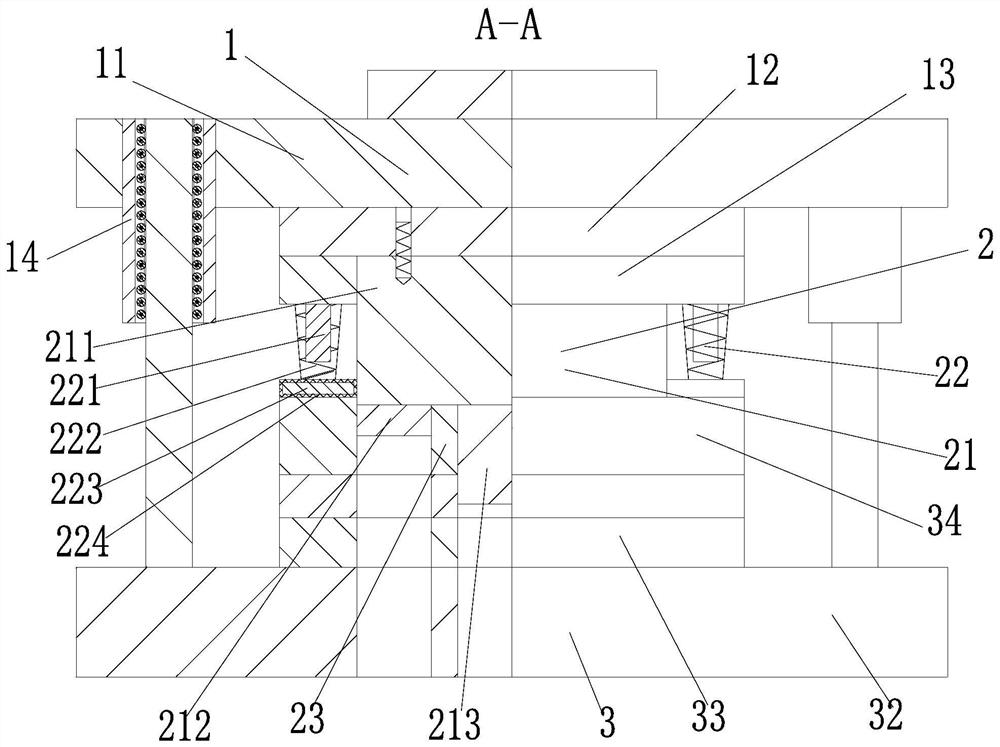 A mold for manufacturing and processing motor rotor sheet