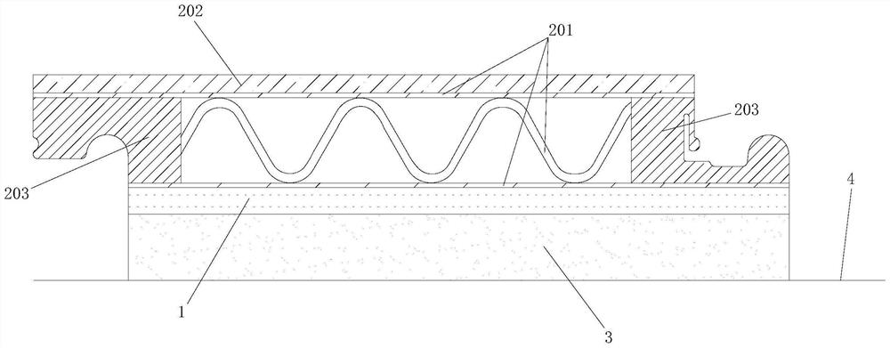 Floor heating structure