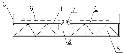 Truck washing tank for construction site