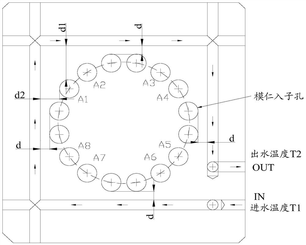 Mold plate assembly and mold