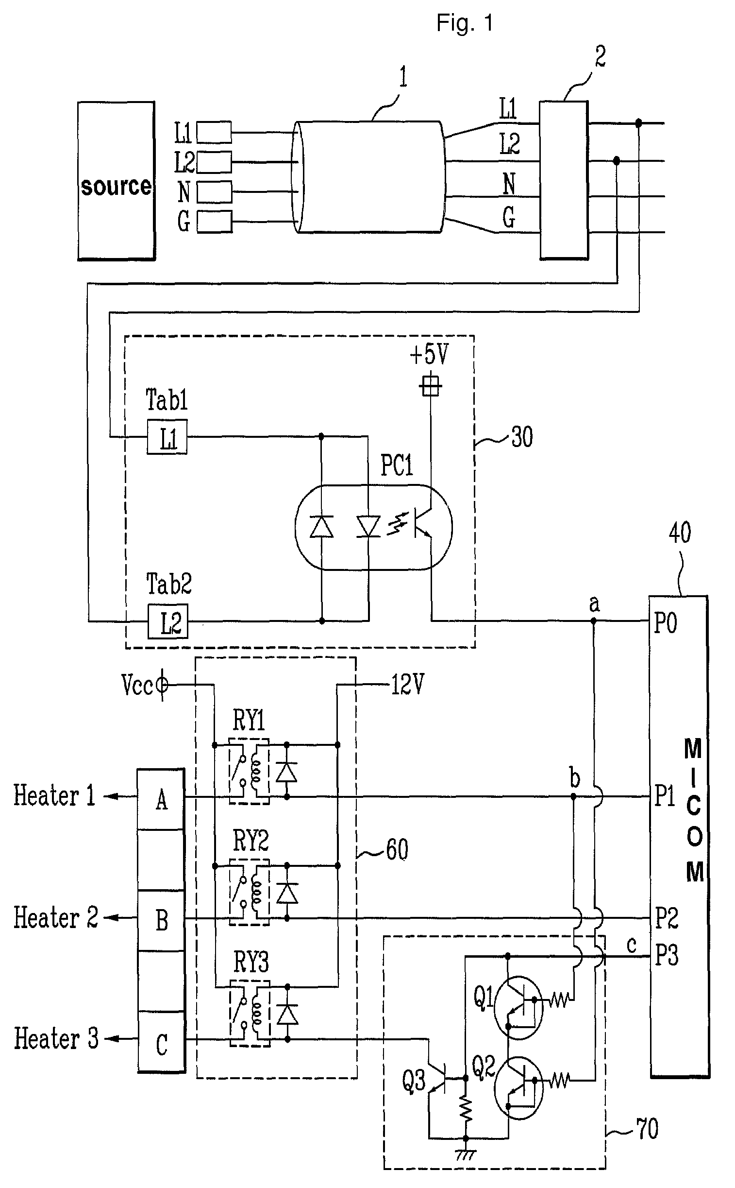 Device for limiting current of electric appliance