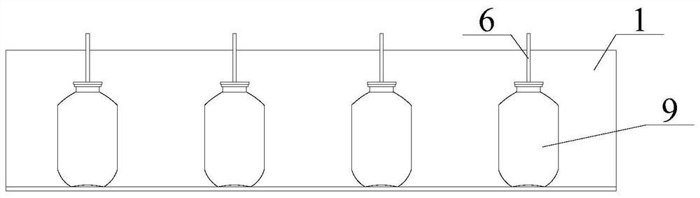 Comparison method and comparison system for aging of different wine storage containers