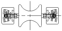 A shield pipeline navigation device