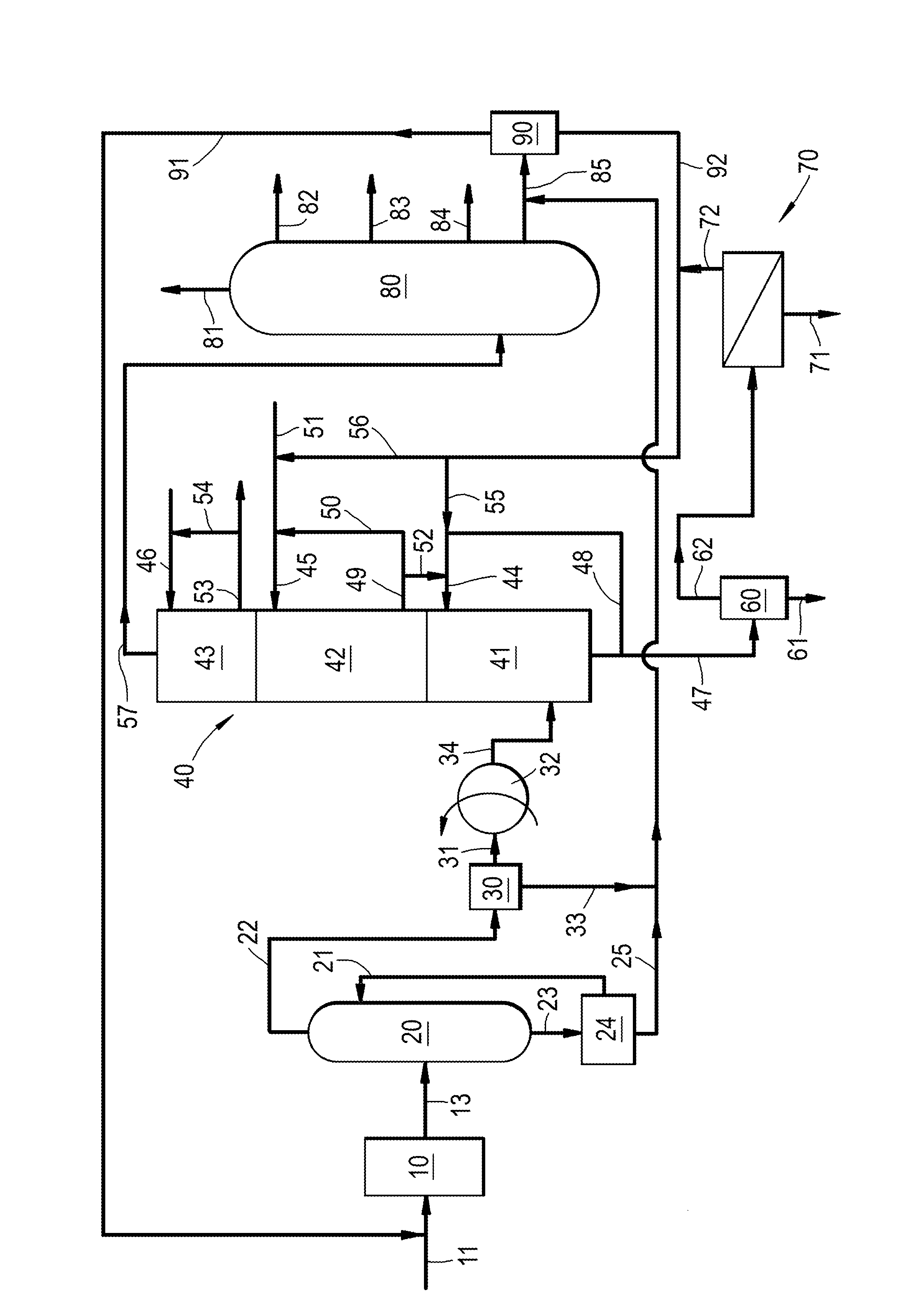 Process for the preparation of an olefinic product from an oxygenate