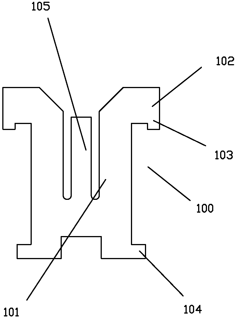 A compression spring of a snap-in electromagnetic relay