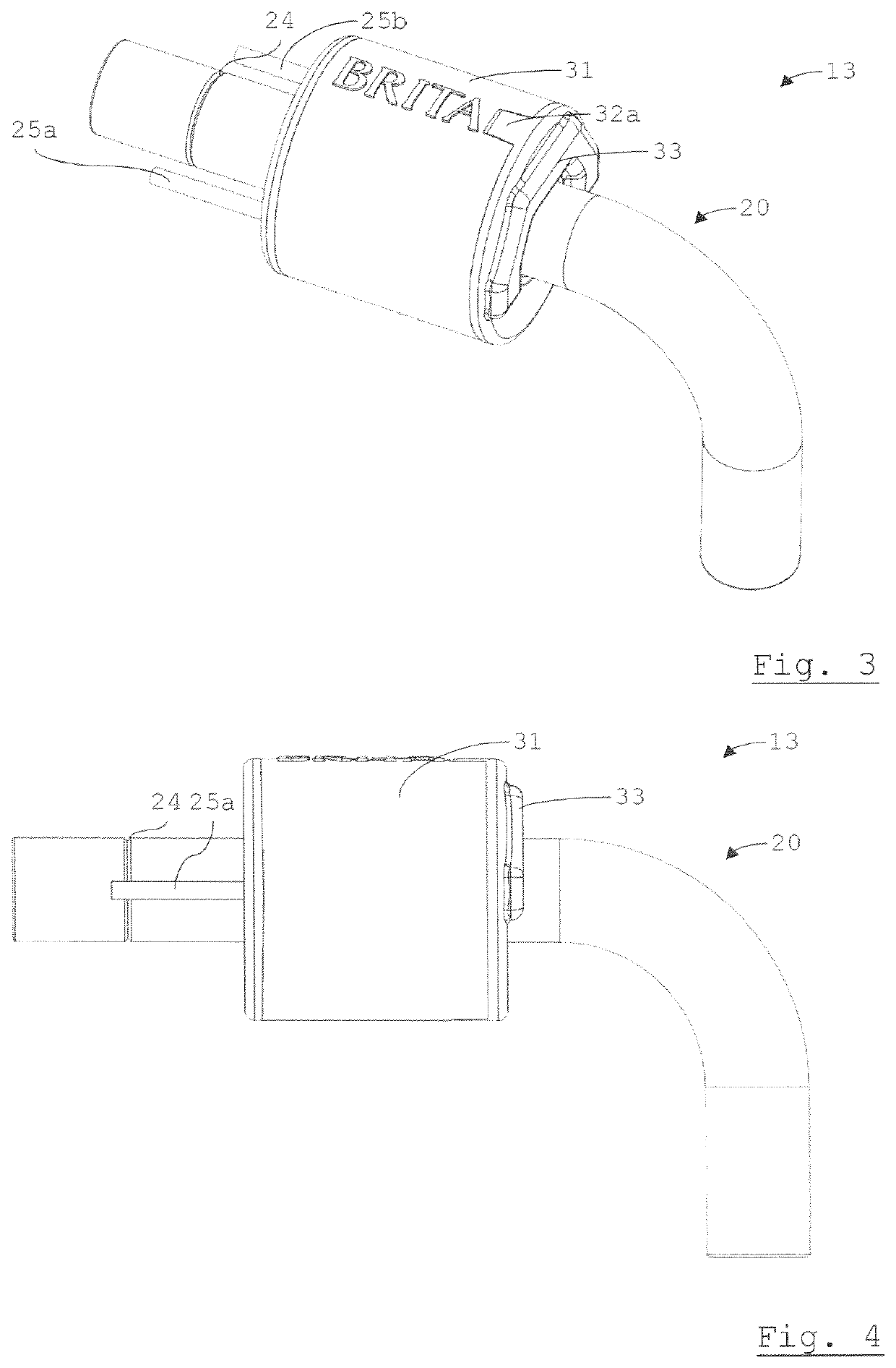 Conduit for a liquid dispenser, method of producing it and use thereof