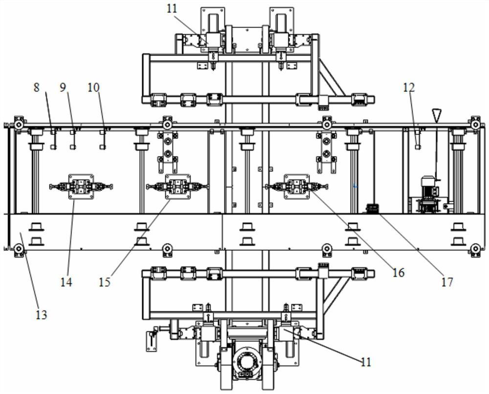 A multi-vehicle flexible transfer system and its working method