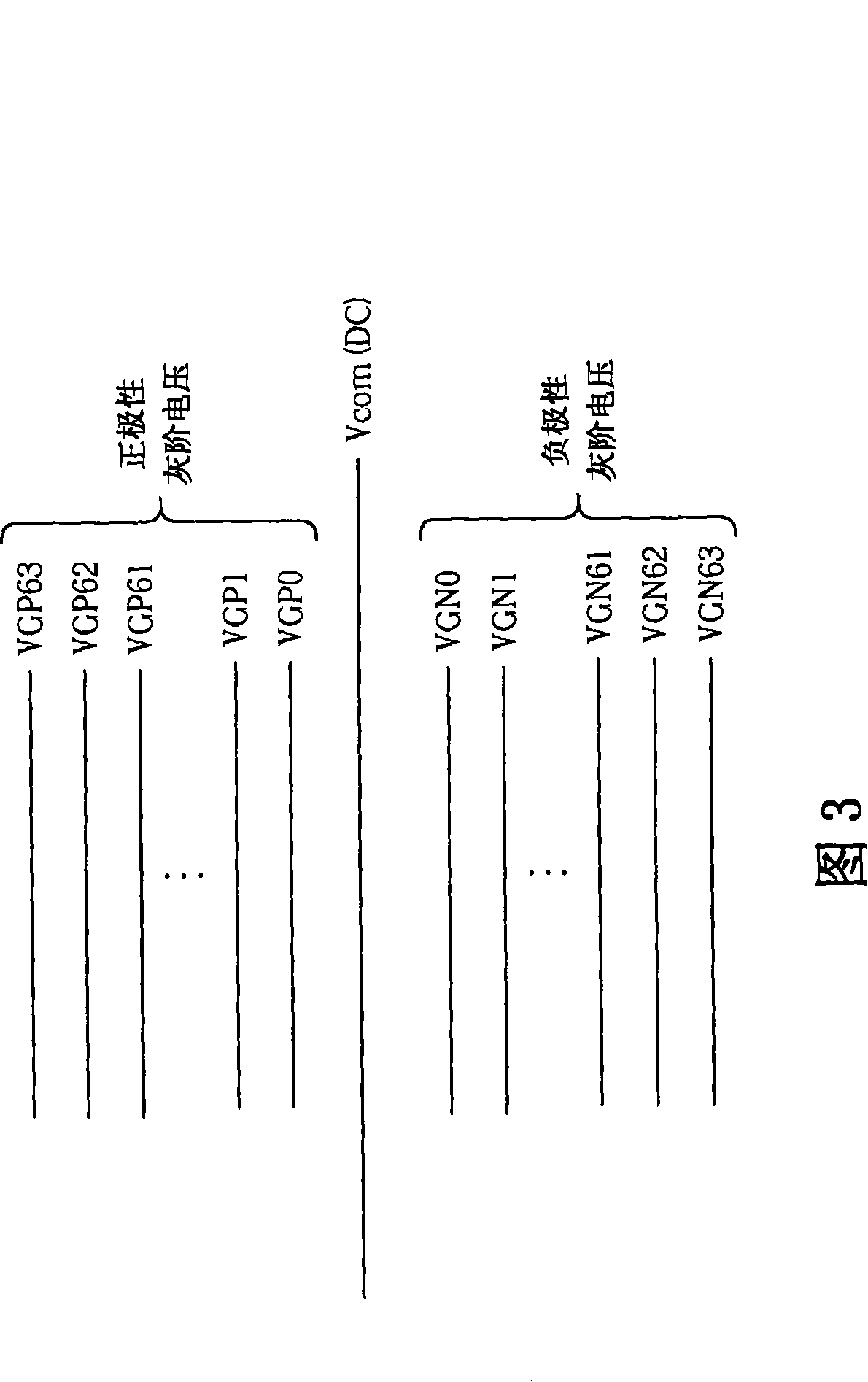 LCD device based on point reverse turn operation