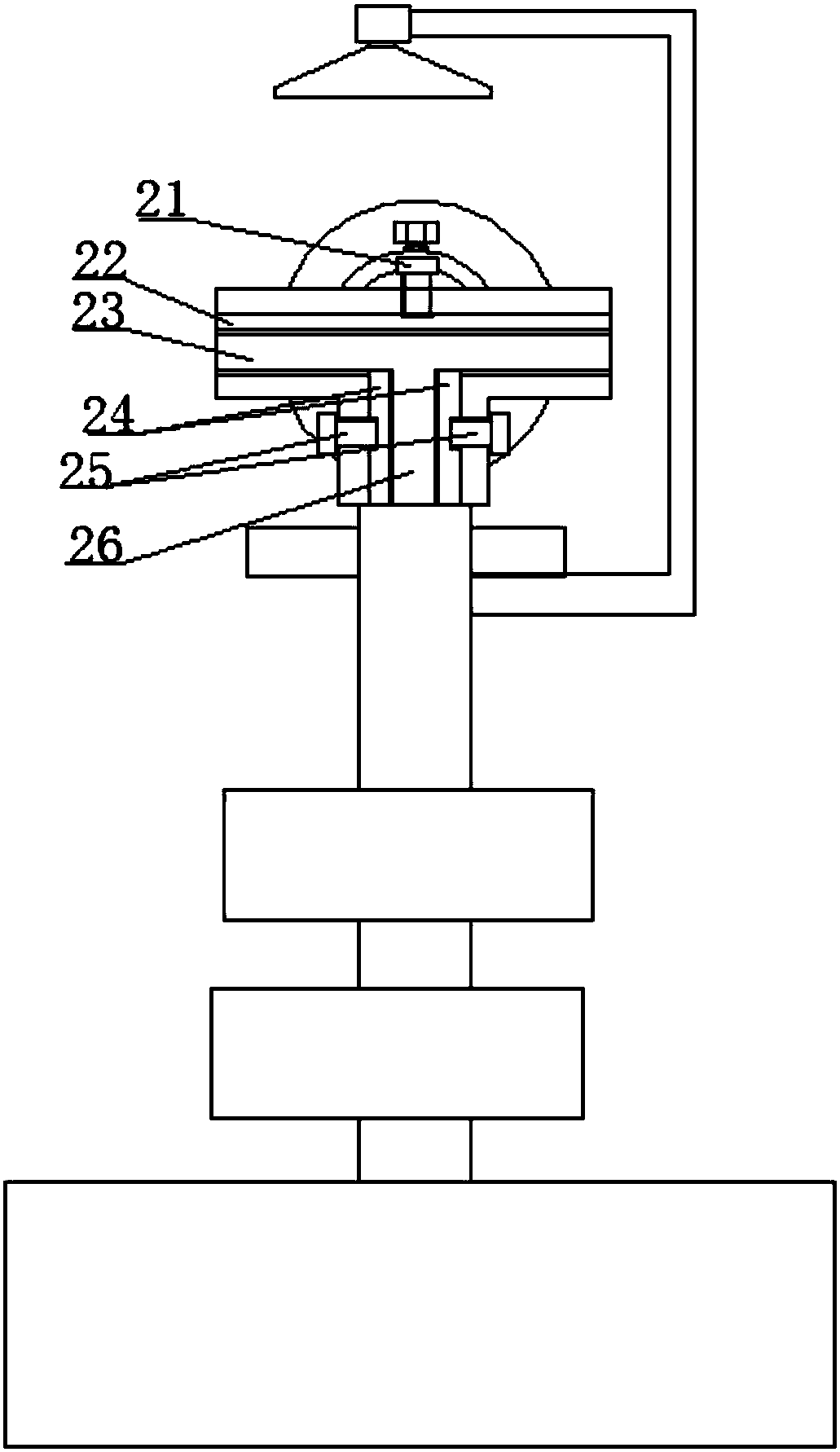 Welding clamping device for trapezoidal workpiece