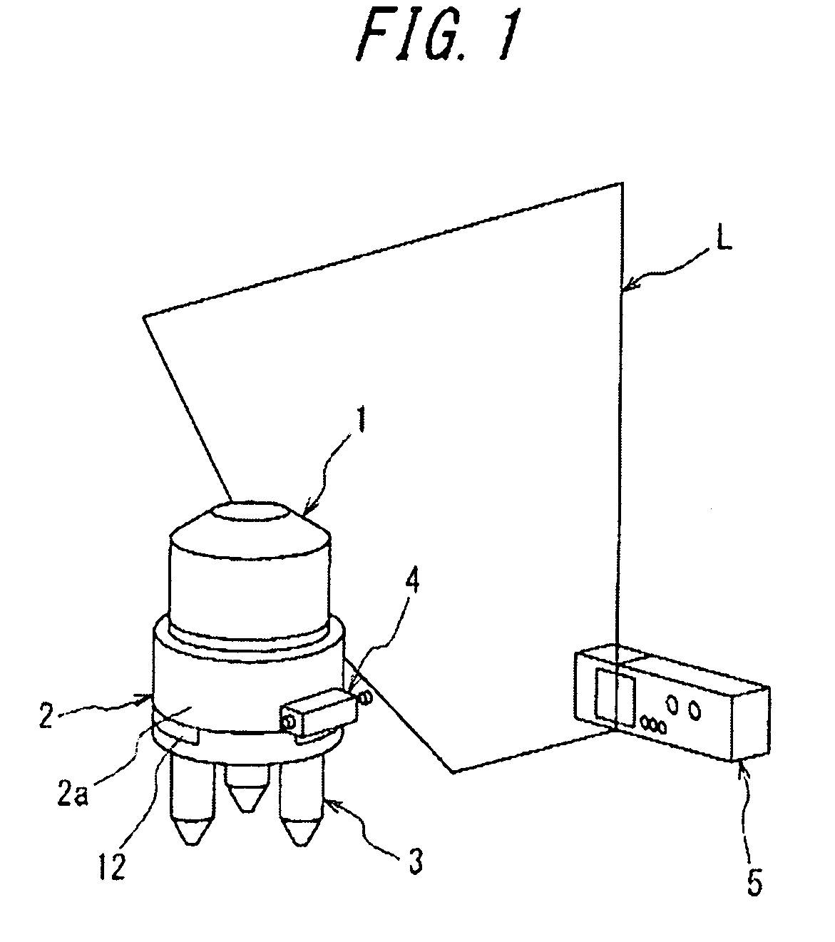 Rotation mechanism for laser emitter