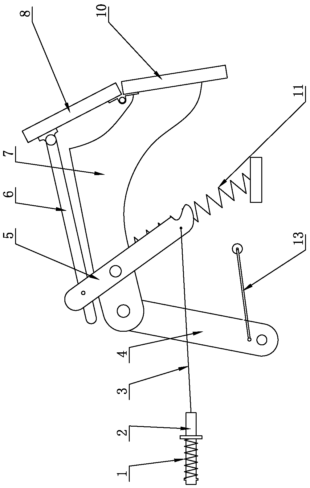 Brake-accelerator integrated safety control device