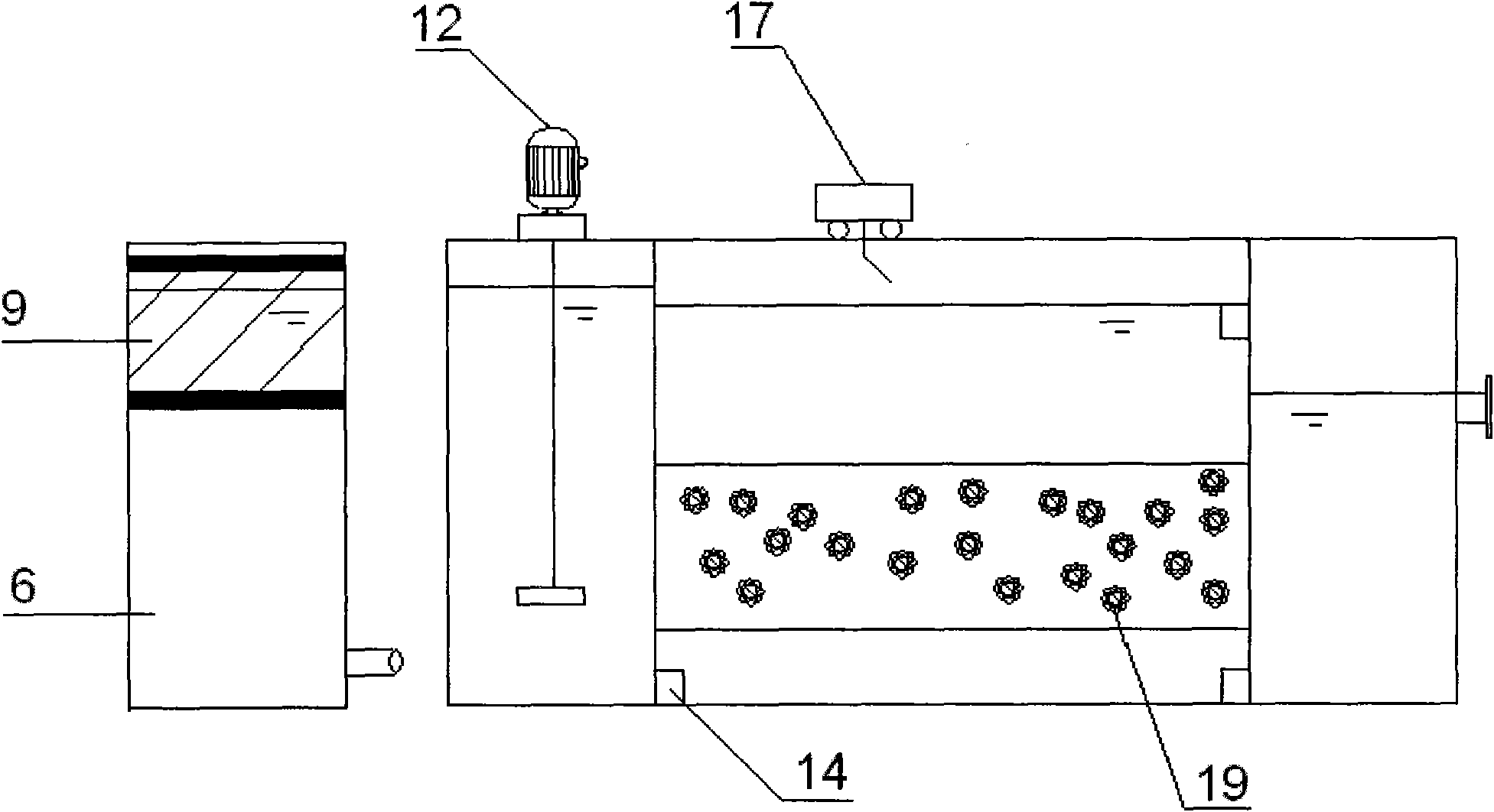 Method for purifying oil-containing waste water of catering and complete equipment thereof