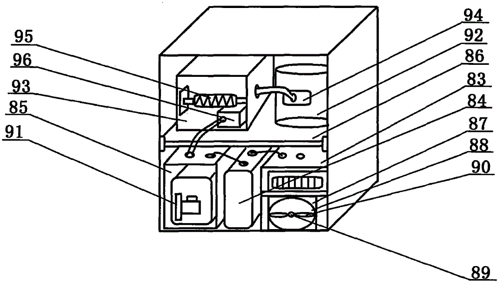 Operative anesthesia machine