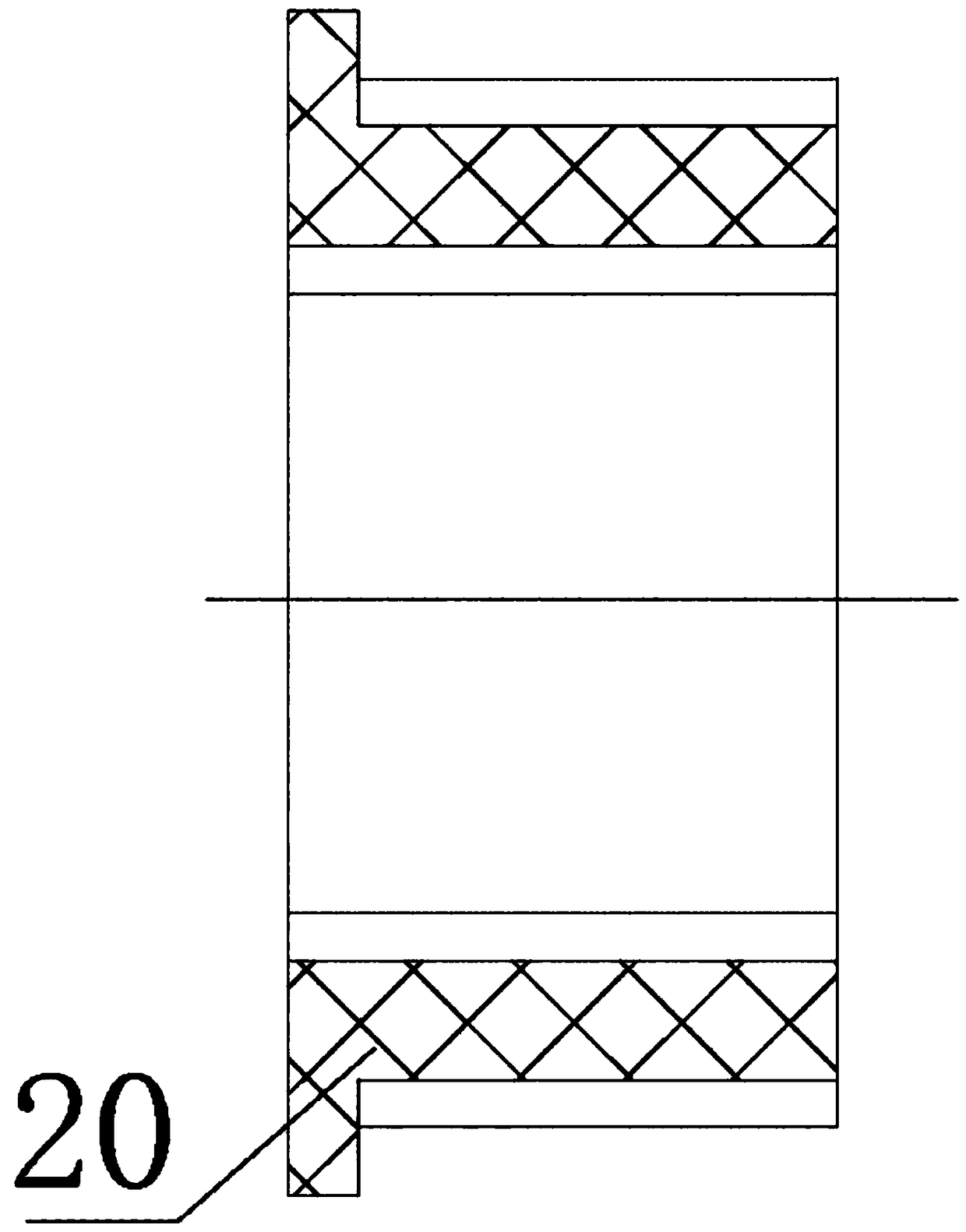 Current variable retarding brake