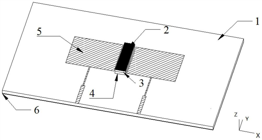 Microstrip array antenna loaded with graphene decoupling network