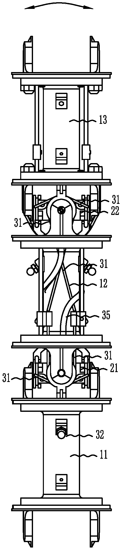 Linkage joint group and mechanical arm