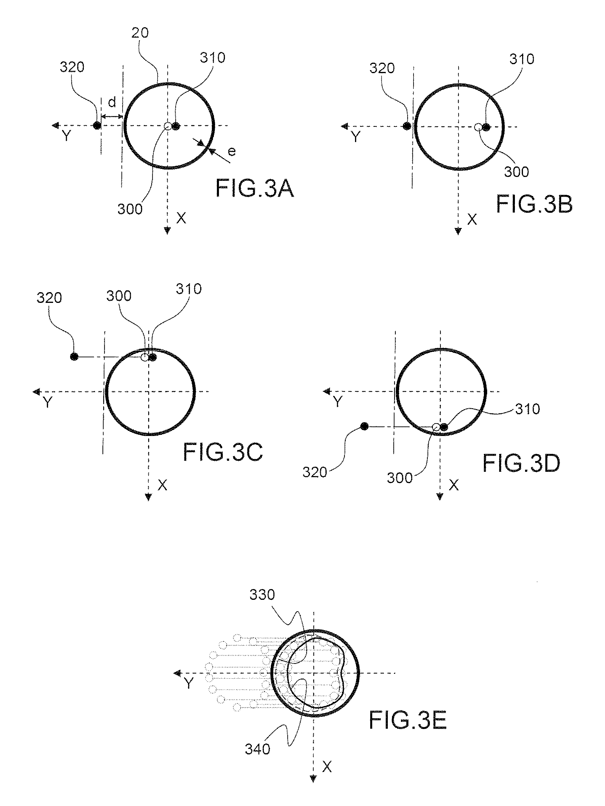 Directly detection device of trajectories of drops issuing from liquid jet, associated electrostatic sensor, print head and continuous ink jet printer