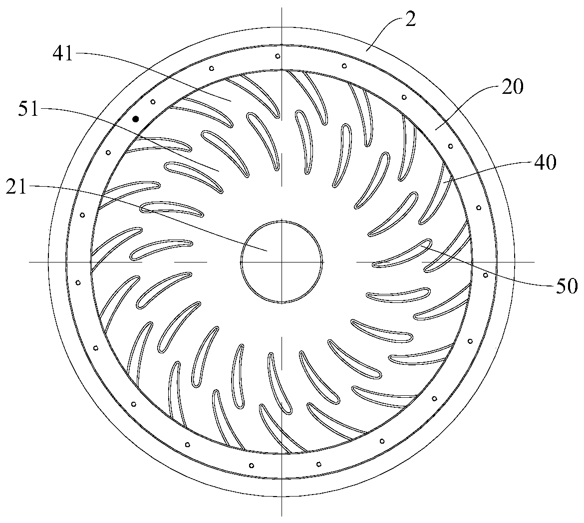 Reflux device for centrifugal compressor and centrifugal compressor having same