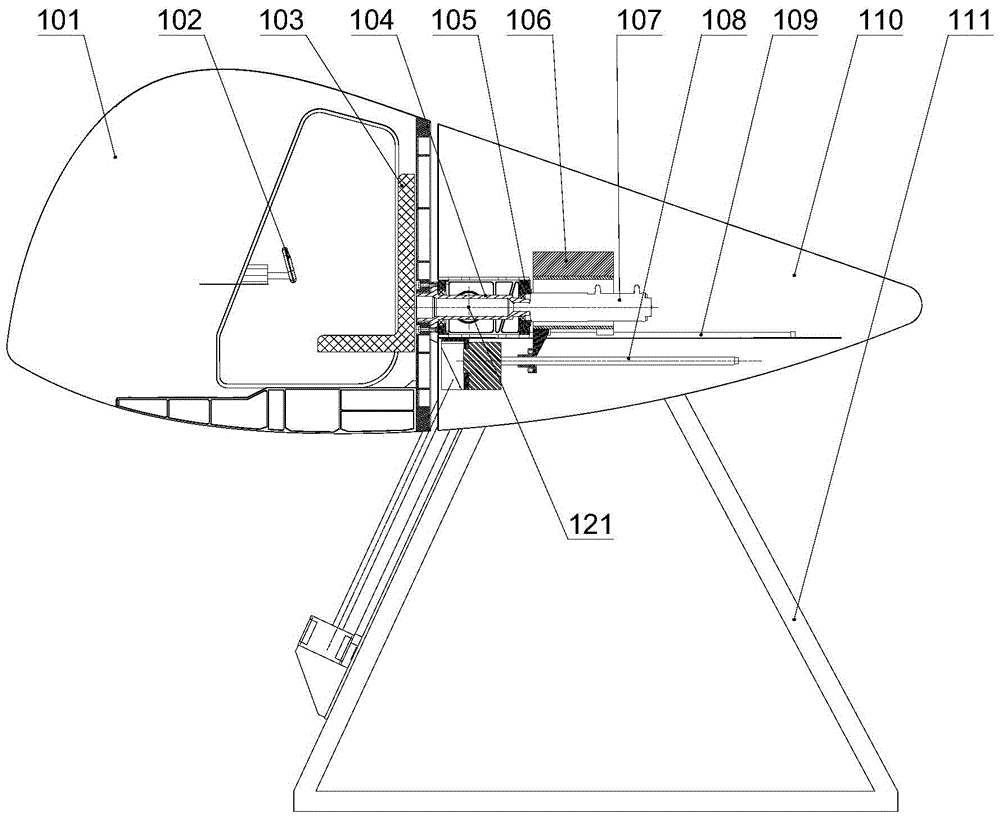 Dual-axis 360-degree omni-directional high-speed dynamic simulation equipment