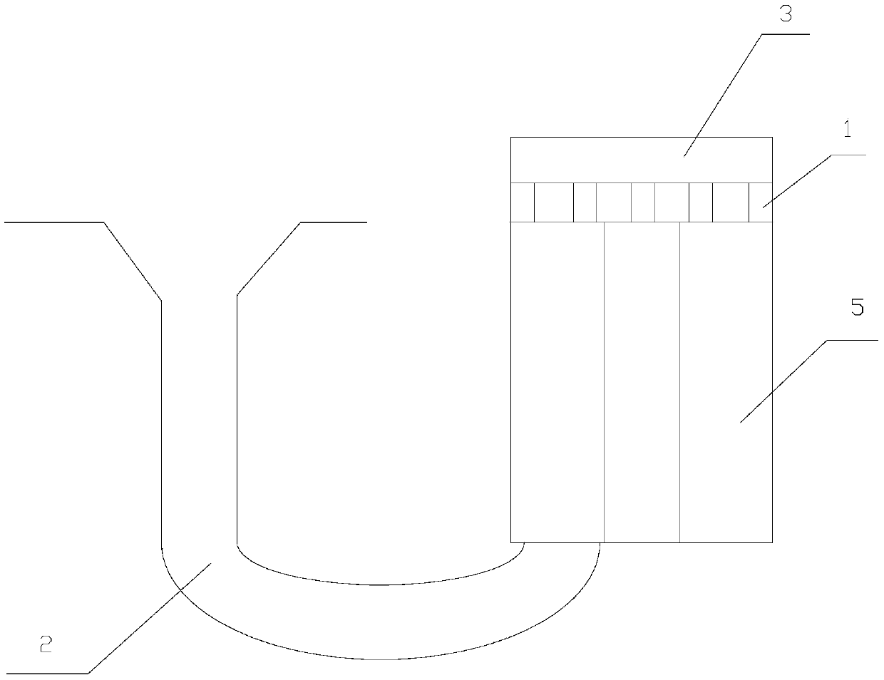 Pouring system for copper artware