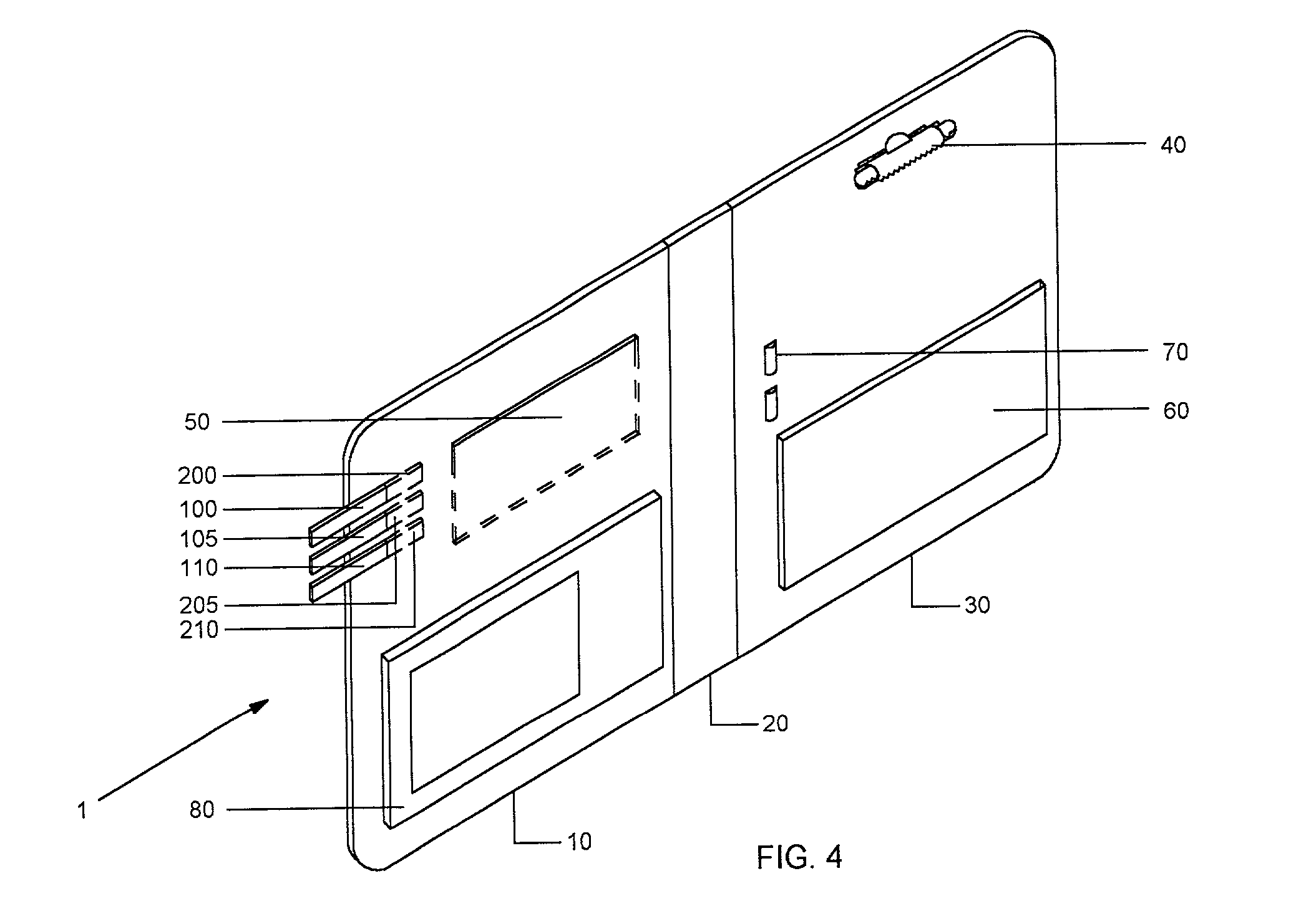 Medical folder for use with electronic devices