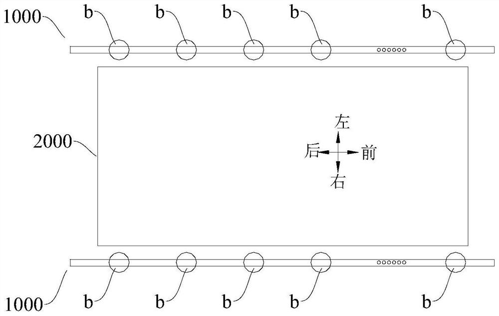 Climbing frame jacking system, building machine and climbing frame jacking control method