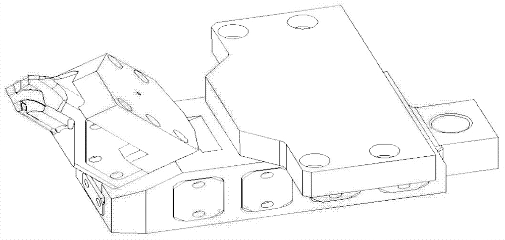 A corner core pulling method and device for mold casting