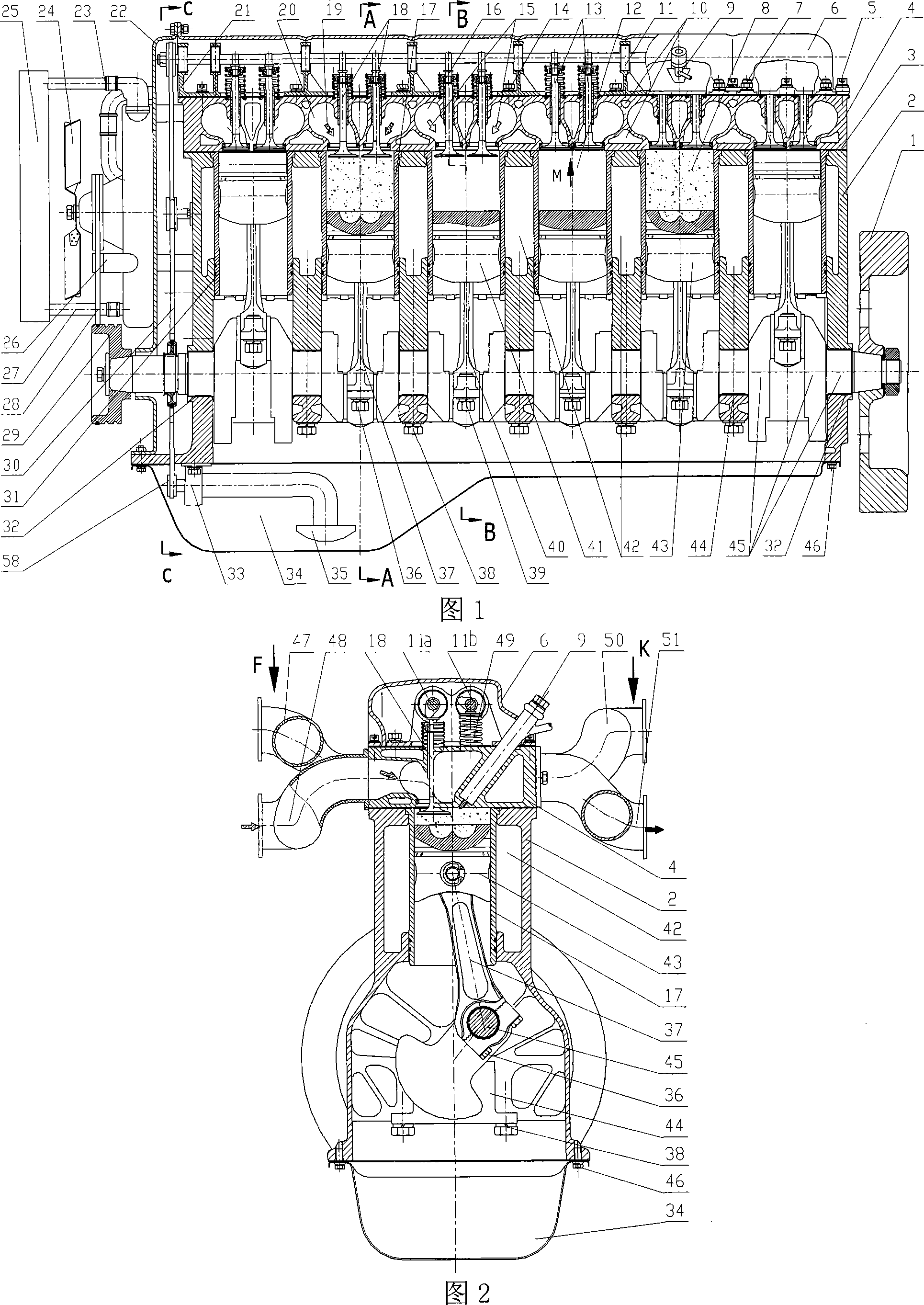 Self-driven integral air compressor