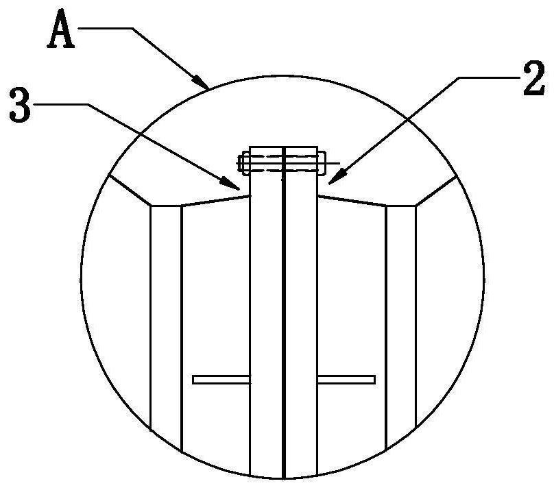 Conveying pipeline sealing structure