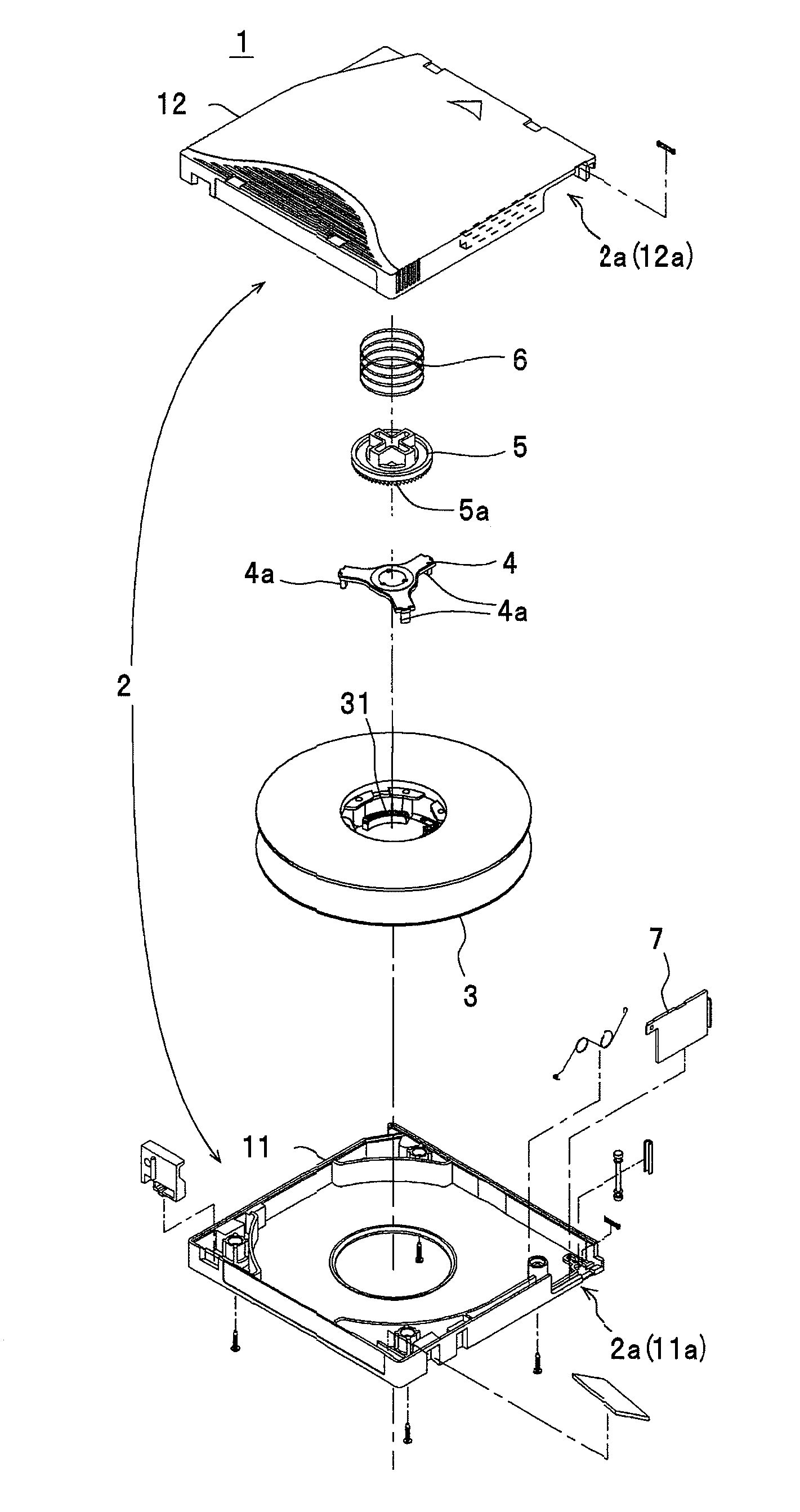 Tape reel and information recording medium