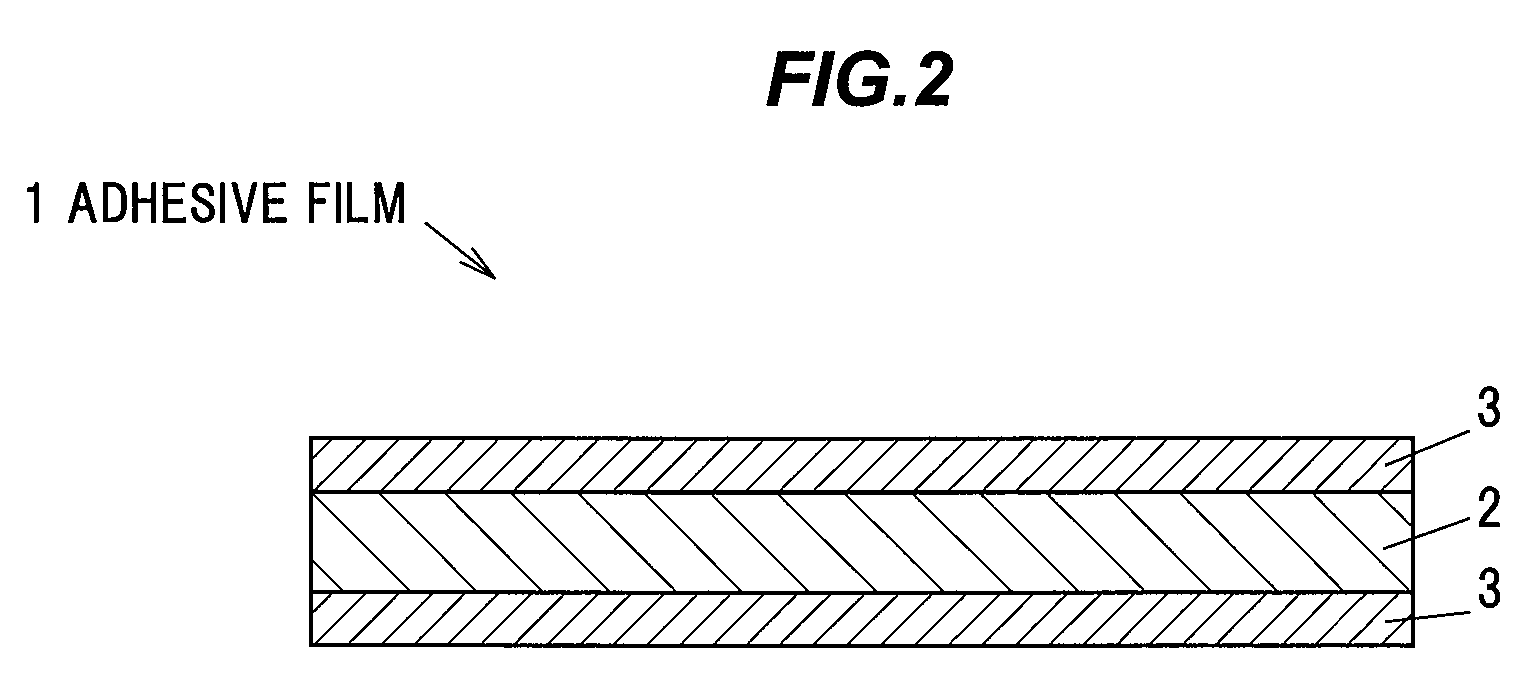 Adhesive varnish, adhesive film and wiring film