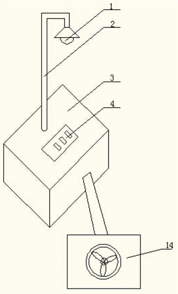 LED lamp for disaster rescue and assistance and application thereof