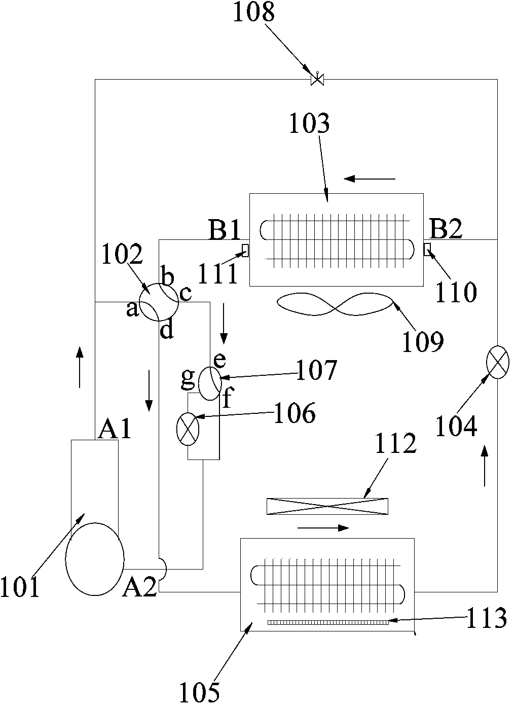 Air conditioner defrosting control method and air conditioner system