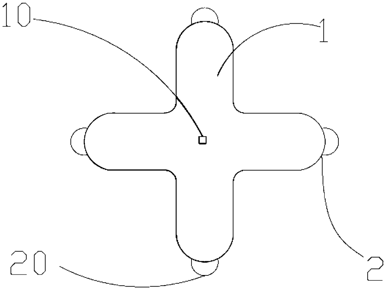 Positioning piece for maintaining LED Lamp beads in LED dispLay screen and maintaining method