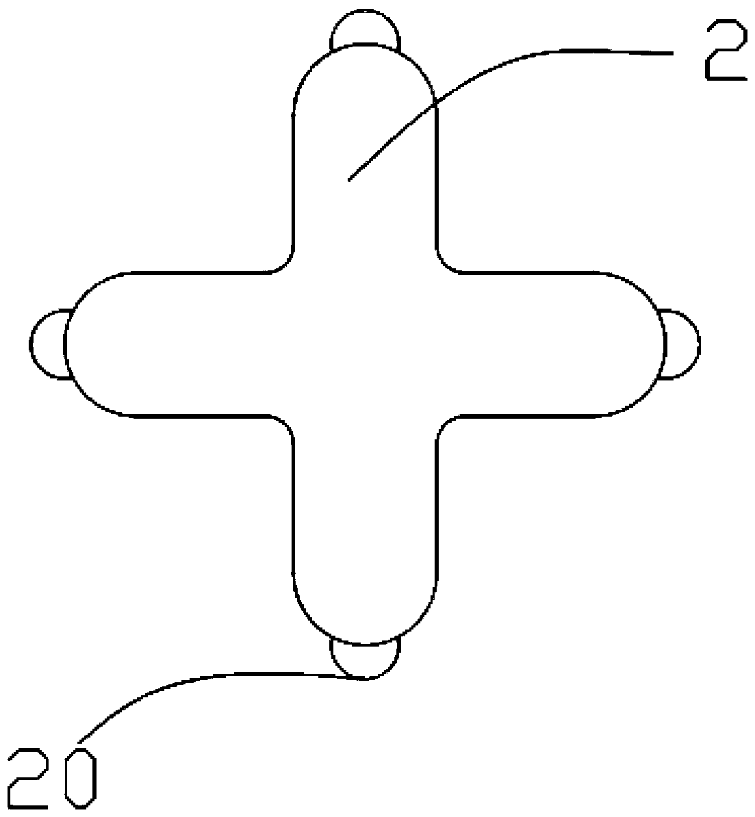 Positioning piece for maintaining LED Lamp beads in LED dispLay screen and maintaining method