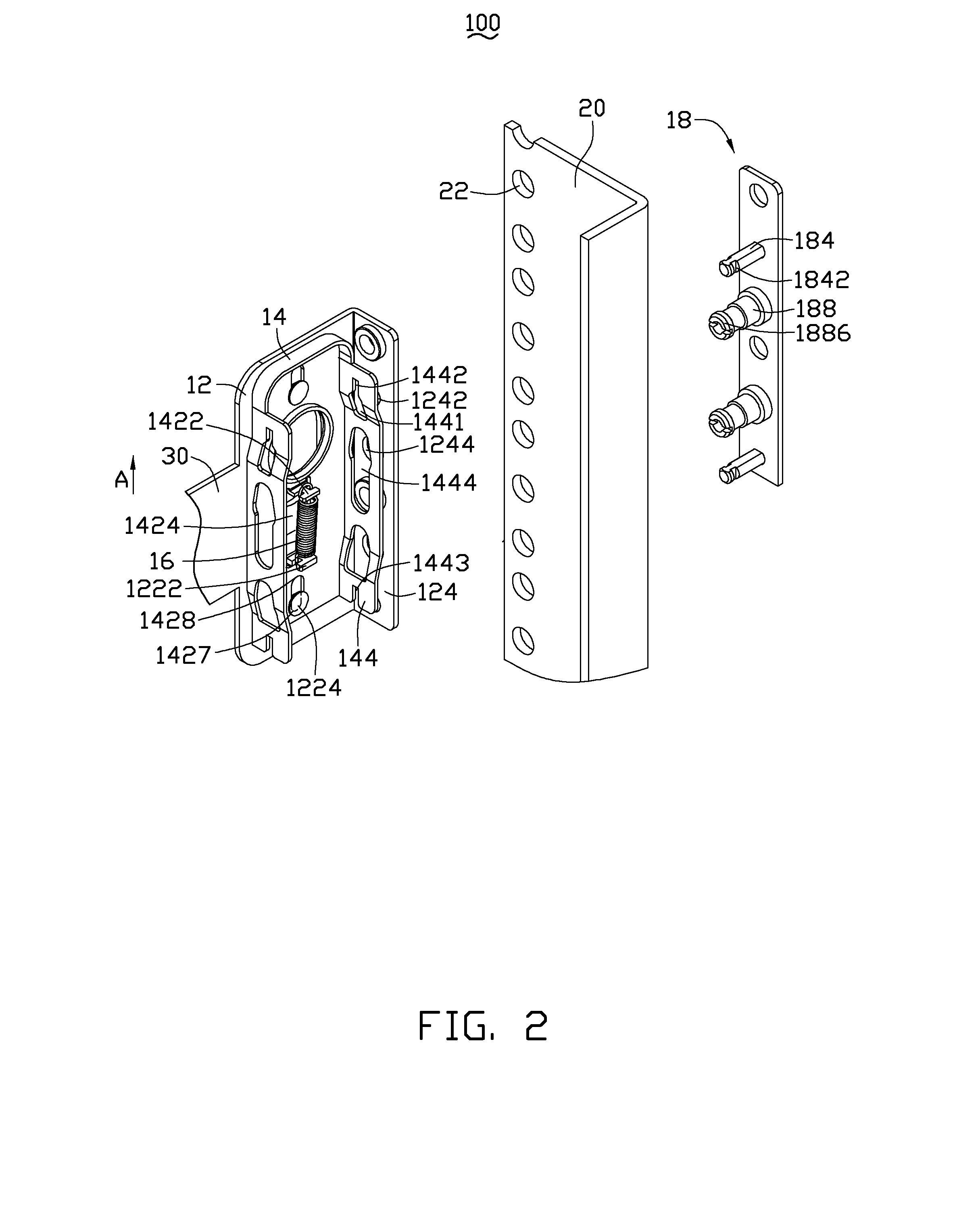 Retaining structure