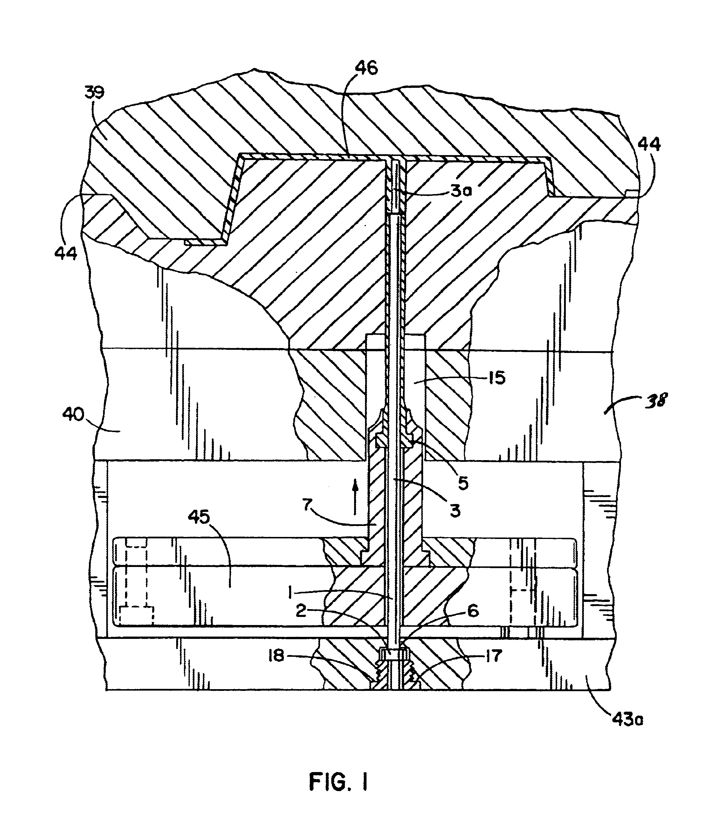 Ejector sleeve for molding a raised aperture in a molded article