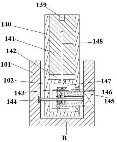 A stamping die for rolled round parts