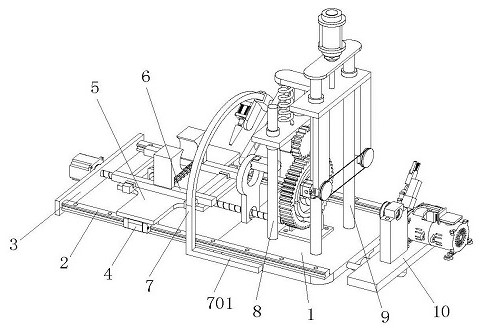 A short tube cutting machine tool for lathe assembly