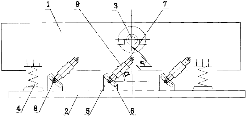 Single-axis linear movement trace vibration exciter