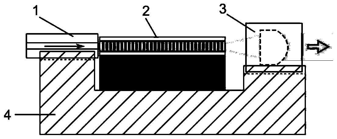 Electro-optic polarization rotator based on periodically poled lithium niobate ridge waveguide structure