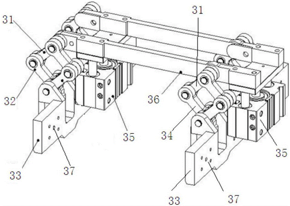 Mechanical gripper for gripping cathode zinc plate