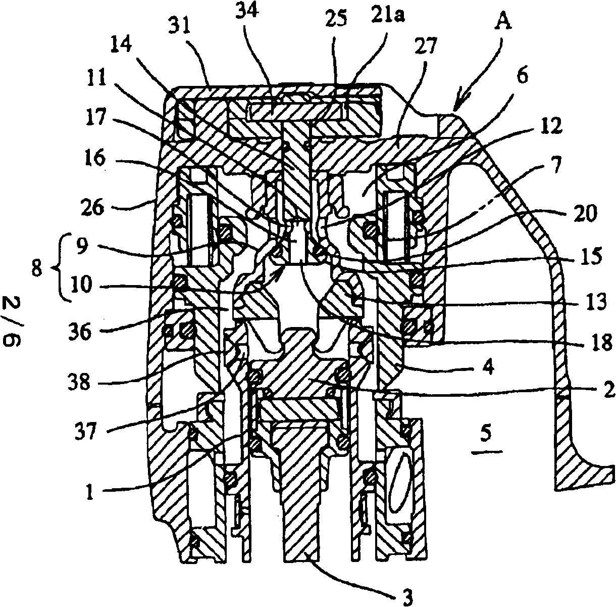 Air pressure type screw nail infiltrating device
