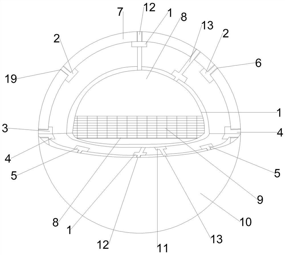 Wireless detection equipment and wireless detection method for quickly positioning bottom falling depth and long-term settlement of throw-fill stone in blasting silt-squeezing construction