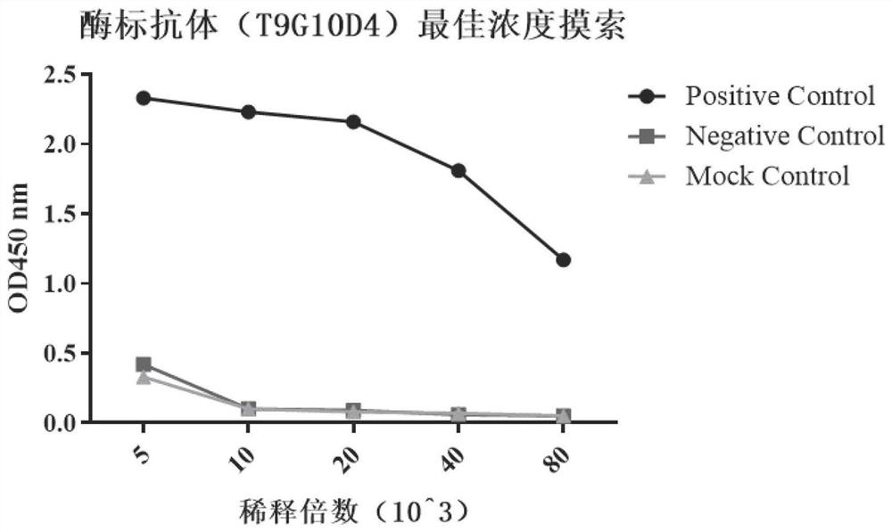 Application of WHsAg monoclonal antibody as ELISA detection reagent