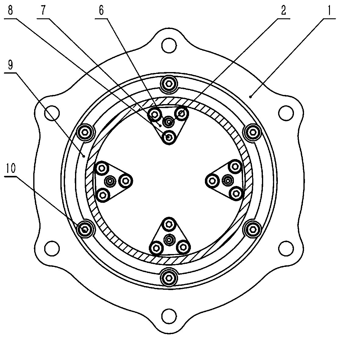 Air intake structure of an electric propulsion engine